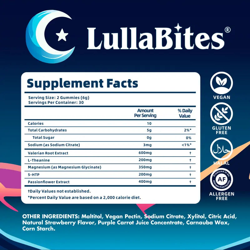 Lullabites Sleep Gummies